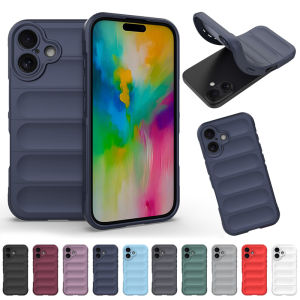 Luxury Shockproof Bumper Case For iPhone 16 Pro Max iphone16 Plus 16Pro Camera Protection Silicone Cover for iphone 16ProMax
