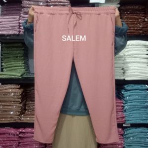 Celana luna jumbo - baggy pants crinkle airflow