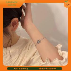 ❣️❣️❣️ Personalized Sweet Artistic Temperament Chain Bracelet Adjustable Opal Planet Womens Bracelet