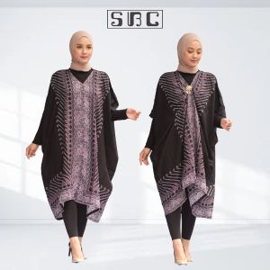 Kaftan Batik untuk Acara Formal: Dress Batik Kaftan Wanita Modern