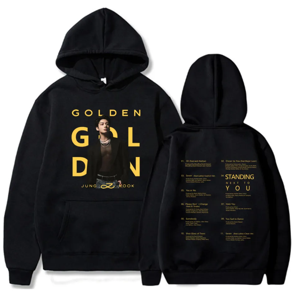 アイドル JungKook GOLDEN HOODIE (Lsize) アイドル JungKook GOLDEN HOODIE (Lsize) BTS JUNGKOOK GOLDEN ALBUM