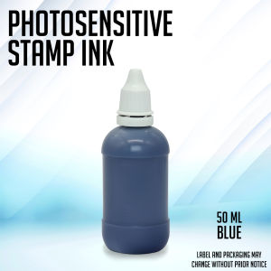 PrinTEE - Photosensitive Stamp Ink 50ML Blue/ Black/ Red (selling per piece)