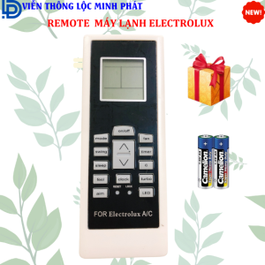 Remote điều khiển máy lạnh ELECTROLUX mẫu 3 - Điều khiển điều hòa ELECTROLUX tặng kèm pin