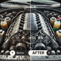 Kazuki Engine Degreaser - Safe for All Vehicles, Concentrated, Water Soluble, Effective for Chain and Carbon Cleaning. 