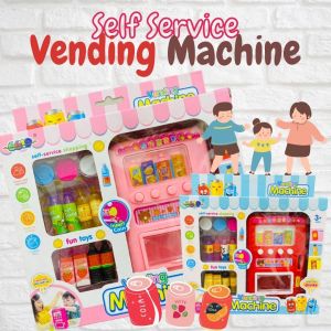 SELF SERVICE VENDING MACHINE PRETEND PLAYSET