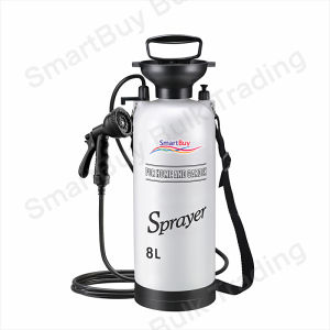 SmartBuy 8L Handheld Sprayer with Adjustable Nozzle for Gardening and Cleaning