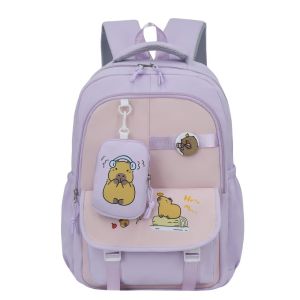 D1-1608 / 46CM CAPYBARA DESIGN Korea Backpack High Quality Beg Sekolah / School Bag / Beg Galas / Laptop / College