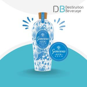Generous Gin French Azur 700 mL