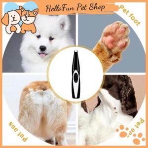 Tông đơ cắt tỉa lông bàn chân lông mắt lông tai cho chó mèo
