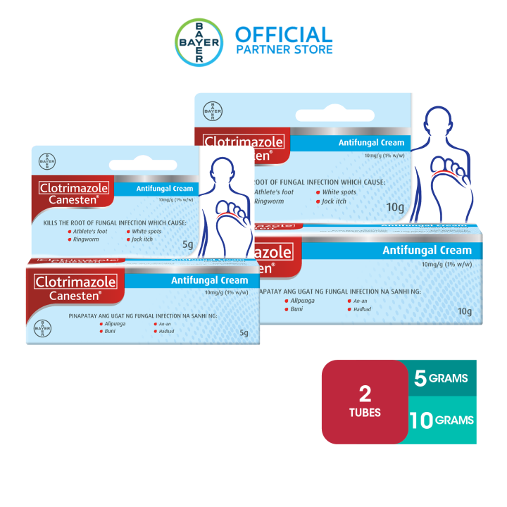 Canesten® Clotrimazole Antifungal Cream For Buni Hadhad An An Alipunga 5g 10g Clinically 