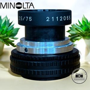 MINOLTA P-ROKKOR 75MM.F2.5 PROJECTION LENS  MODIFIED M42 MOUNT