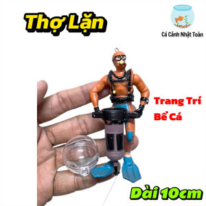 Thợ lặn thả nổi trang trí bể cá cảnh ̣(Rất đẹp) (Dài 10cm)