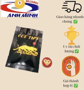 ĐẦU CƠ BIDA DIAMOND x PREDATOR RAINBOW CUE TIPS