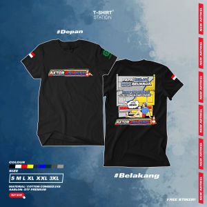 Kaos aktor jalanan papa kerja mama belanja