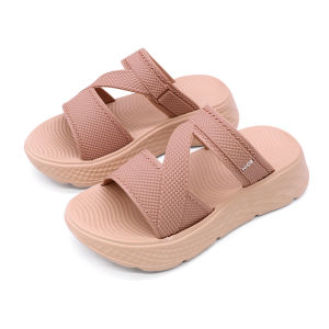 Lateny Sandal Wanita Kekinian Wedges Sandal Jelly Tinggi Fuji Sandal Wanita Sendal Perempuan