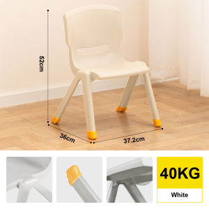 Citylife Stackable Chairs Childrens Stool Chair with Backrest Super Strong Load-bearing Capacity