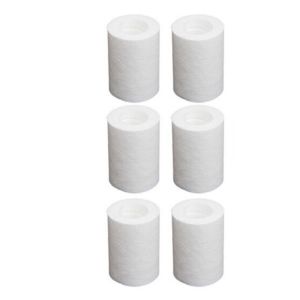 Filter Keran Air Universal Bahan Katun PP 1/2 Inch Kepadatan Tinggi Untuk Dapur / Kamar Mandi Water Filter