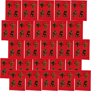 25PCS Ampao Envelope Mini Money Envelope Creative Coin Envelopes Red Packet Angpao Kids Mini Red Packet New Year Red Packet/2025Year of the Snake Red Envelope(In stock)