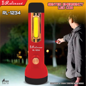 Senter LED COB Emergency 10W Rolinson RL-1234