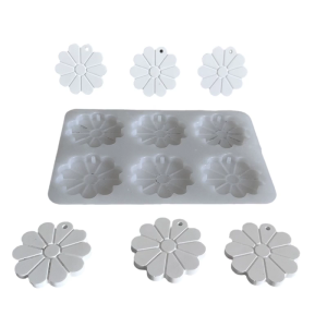 High Quality Silicone Flower Pendant Mold Versatile Silicone Mold For Creating Beautiful Flower Decorations In Crafts