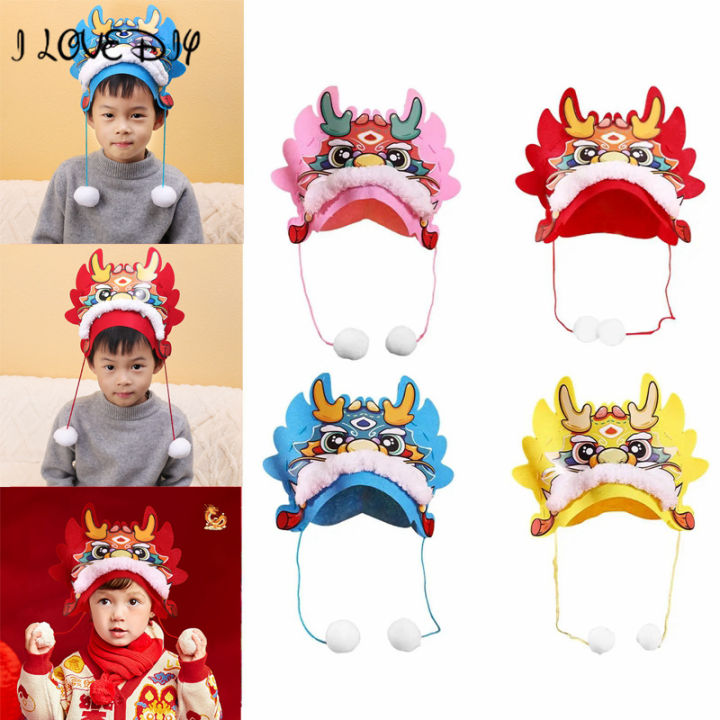 2024 New Year Chinese Dragon Head Hat Material Golden Horned Dragon   E352b68a1e63f52713872559d7f8e19e  720x720q80 