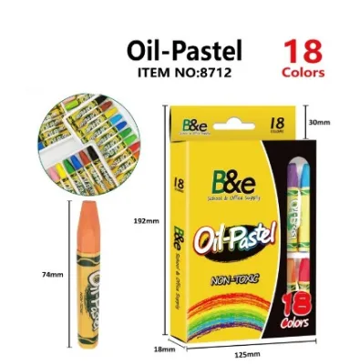 OIL PASTEL BY 8 / 12 /18 colors ( 1SET)