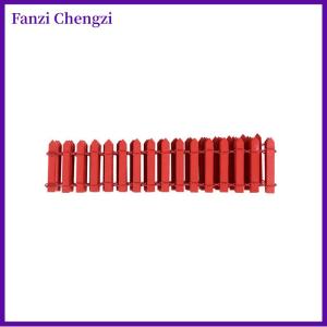 Fanzi 100x5cm thu nhỏ cổ tích vườn gỗ hàng rào nhà búp bê Phụ kiện tự làm trang trí