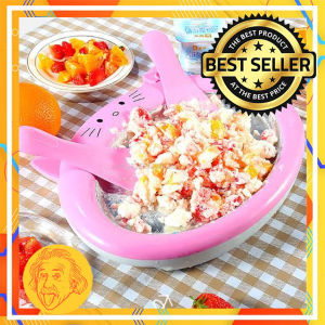 Cartoon Ice Cream Maker Wadah Pembuat Es krim Yogurt Puding dll  - Ice Cream Roll Maker / Ice Cream Roll Plate by Einstein-Store