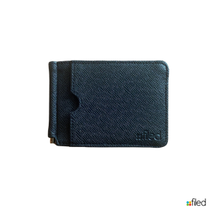 Filed Dapper Wallet Leatherette Bi-Fold Wallet and Card Holder