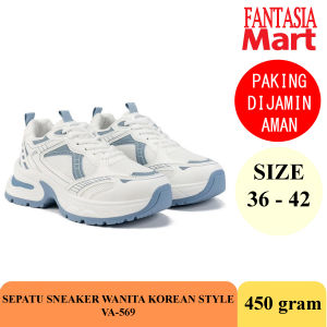 SEPATU SNEAKER WANITA SPORT SHOES KOREAN STYLE VA-569 FUN CORNER DENGAN PAKING AMAN
