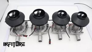 Kaly 12V 24V Car Heater Blower Motor Assembly For Eberspacher 2KW 5KW Diesel Air Parking Heaters D2 D4 Car Truck Parking Heater R7Q2P