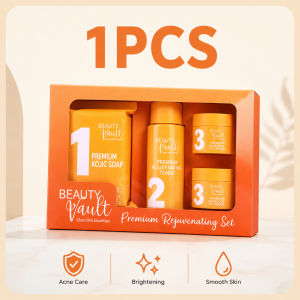 PREMIUM SET Beauty Vault Rejuvenating Set Fades Acne Scars Dark Skincare Skin Repair Glass Skin