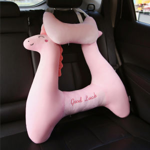 Childrens Neck Pillow Cute Animal Car Pillow Car Seat Belt Sleeping Pillow