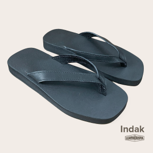 Leatherista Lokal Indak (Leather Slippers for Men)