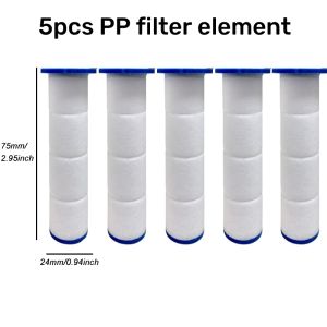 Homepeas® Shower Head 3 Modes High Pressure Water Saving One-Key Stop Water Massage with Filter Element