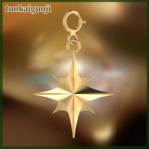 tuokaiguoji Personalized Underwear Octagonal Star Pendant Stainless Steel Gold Charm For DIY Necklaces Bracelets Accessories