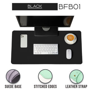 Double Side PU Leather Table Mat Mouse Pad Large Size Anti-Slip Mousepad Waterproof Gamer Desk Mat for Computer Laptop