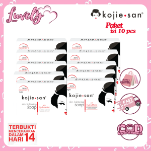 ✨KOJIE SAN✨ Paket Isi 10 Skin Lightening Soap With Hydromoist 65gr / 135gr