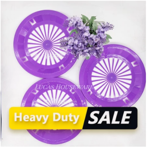 (24 in 1) PLASTIC PAPER PLATE HOLDER / PARTY PLATE HOLDER / DISPOSABLE PLATE HOLDER