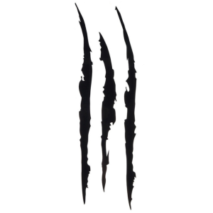 Monster Claw Marks Sticker – Waterproof Vinyl Decal for Car Motorcycle Helmet Laptop
