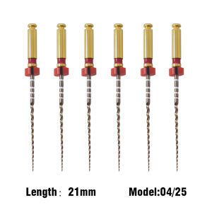 COXO SOCO SC PRO Dental Root Canal File Heat-Activated Rotary Nitinol Tooth Pulp Files Thermally Activated Nickel-Titanium