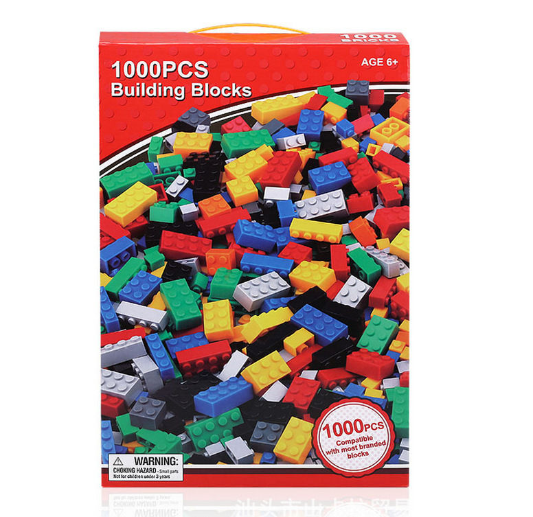 เลโก้อิสระ 1000 ชิ้น รุ่นยอดนิยม สีสันสวยงาม เสริมสร้าง IQ และสมาธิ 1000pcs(รูปร่างพิเศษ)
