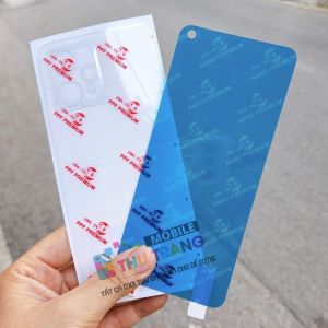 Combo Realme 9 4G Realme 9i Realme 9 Pro 5G Realme 9 Pro+ Cường lực dẻo nano màn hình full màn 98% + Dán PPF mặt sau trong suốt siêu dính