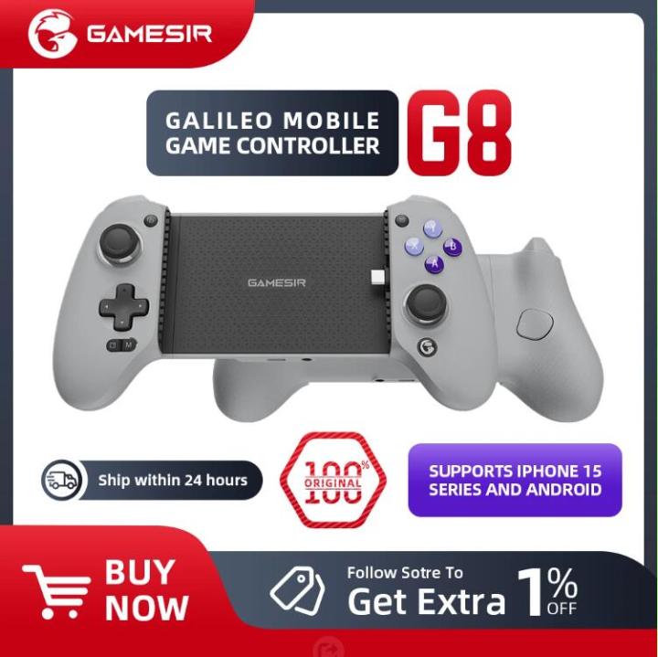 In Singapore】GameSir G8 Galileo Type C Gamepad Mobile Phone