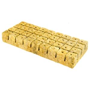Grow Block for Hydroponics Rock Wool Cubes for Soilless Herb and Vegetable Cultivation