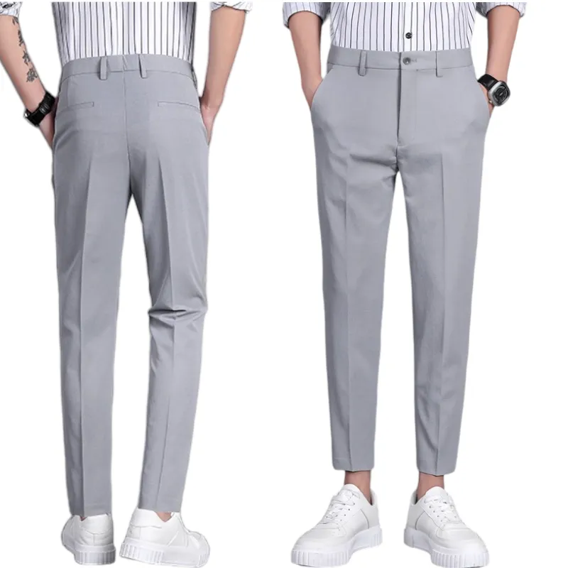 Jeanssandy 777 -New Slacks For Men Thick Fabric Pants Straight