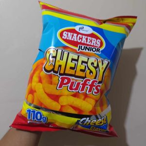 Snackers Cheesy Puff JR 110g%%