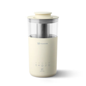 Mokkom 350ml Portable Electric Coffee Maker Multictional Milk Tea Machine Automatic Milk Frother Blender Tea Maker