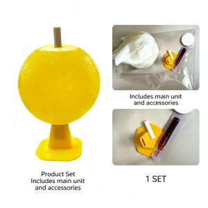 Fruit Fly Traps Sticky Fruit Fly Trap Ball Multifunction Flying Insects Trap Non-Toxic Yellow Ball Trap Super Sticky & Long-Lasting FlyCatcher for Indoor Outdoor IndoorInsect Repellent Kitchen Midge StickyBalls