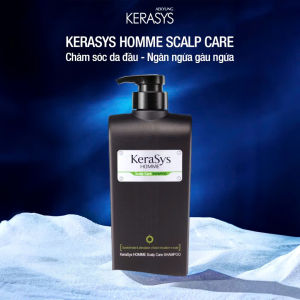 Dầu gội Kerasys Scalp Care 550ml giúp làm sạch gàu còn có tác dụng thúc đẩy lưu thông tuần hoàn máu và mái tóc bóng khỏe tự nhiên